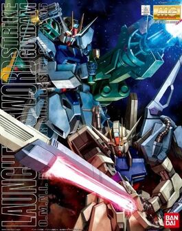 GUNDAM MG -108- GAT-X105 LAUNCHER / SWORD STRIKE GUNDAM 1/100