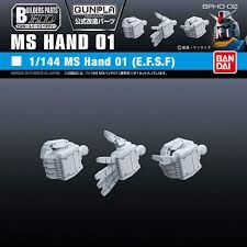 BUILDER PARTS HD BPHD-02 - MS HAND 01 1/144
