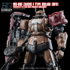 G-REWORK -HG- ZAKU SOLARI