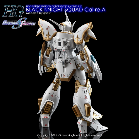 G-REWORK -HG- BLACK KNIGHT SQUAD CAL-RE A