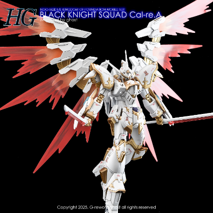 G-REWORK -HG- BLACK KNIGHT SQUAD CAL-RE A