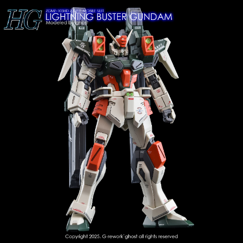 G-REWORK -HG- SEED LIGHTING BUSTER GUNDAM