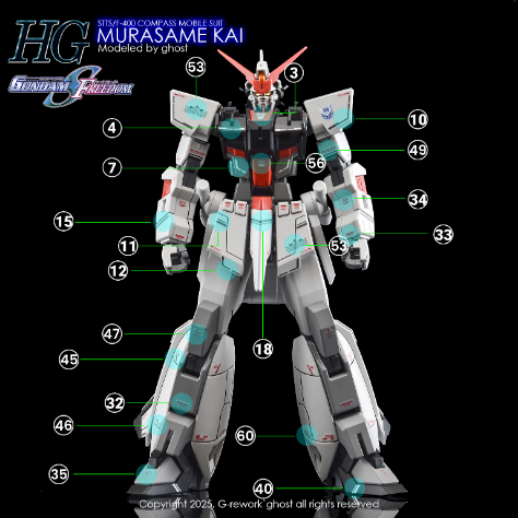 G-REWORK -HG- SEED MURASAME KAI