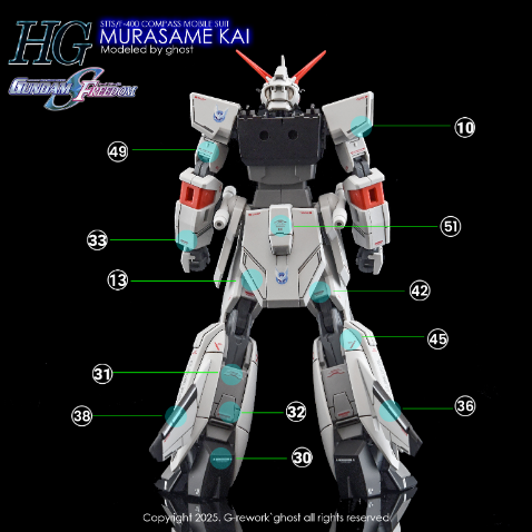 G-REWORK -HG- SEED MURASAME KAI