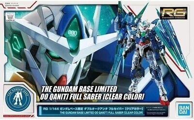 GUNDAM GBL - RG 00 QANT FULL SABER CLEAR COLOR 1/144