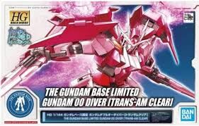 GUNDAM GBL - HG 00 DIVER TRANS-AM CLEAR 1/144