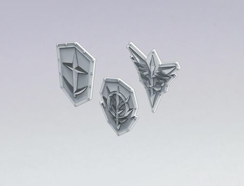 BUILDERS PARTS HD BPHD-21 - MS EMBLEM RELIEF 01 1/144