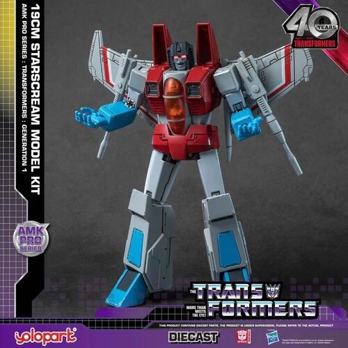 TRANSFORMERS GENERATION ONE AMK PRO SERIES 19cm STARSCREAM MODEL KIT