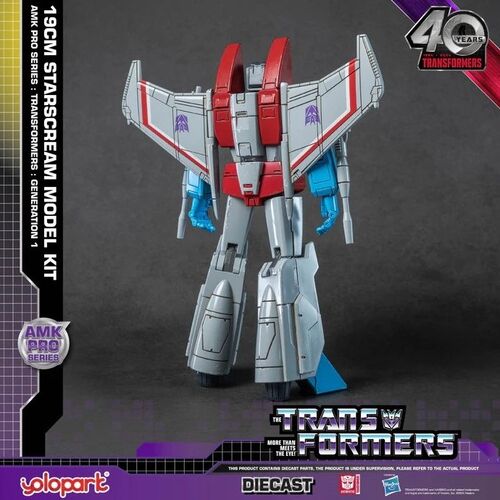TRANSFORMERS GENERATION ONE AMK PRO SERIES 19cm STARSCREAM MODEL KIT