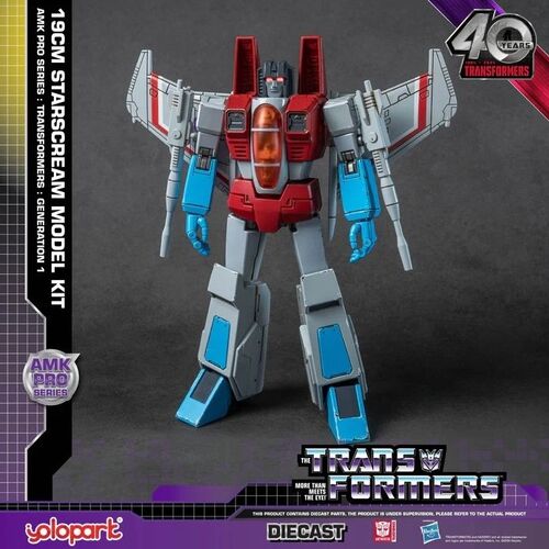 TRANSFORMERS GENERATION ONE AMK PRO SERIES 19cm STARSCREAM MODEL KIT