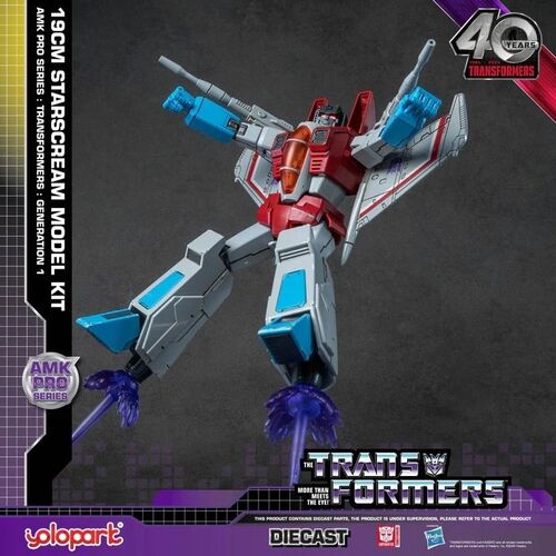 TRANSFORMERS GENERATION ONE AMK PRO SERIES 19cm STARSCREAM MODEL KIT