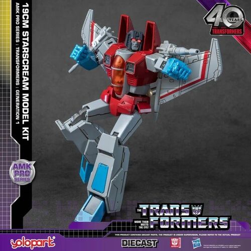 TRANSFORMERS GENERATION ONE AMK PRO SERIES 19cm STARSCREAM MODEL KIT