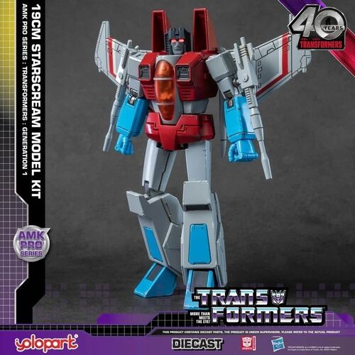 TRANSFORMERS GENERATION ONE AMK PRO SERIES 19cm STARSCREAM MODEL KIT