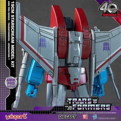 TRANSFORMERS GENERATION ONE AMK PRO SERIES 19cm STARSCREAM MODEL KIT