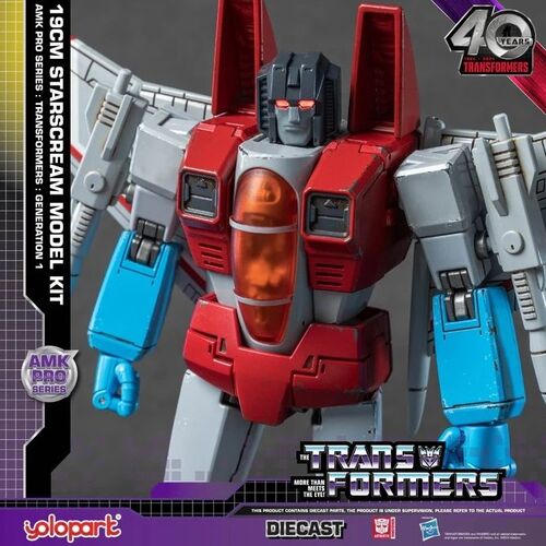 TRANSFORMERS GENERATION ONE AMK PRO SERIES 19cm STARSCREAM MODEL KIT