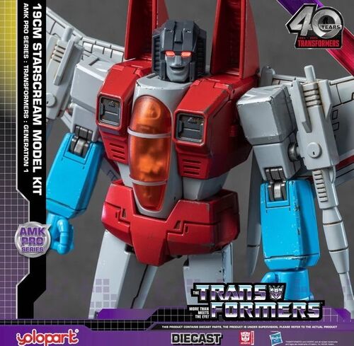 TRANSFORMERS GENERATION ONE AMK PRO SERIES 19cm STARSCREAM MODEL KIT