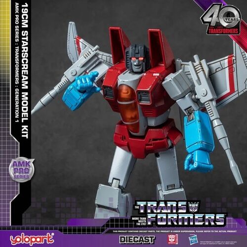 TRANSFORMERS GENERATION ONE AMK PRO SERIES 19cm STARSCREAM MODEL KIT