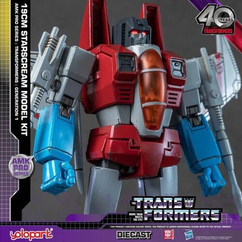 TRANSFORMERS GENERATION ONE AMK PRO SERIES 19cm STARSCREAM MODEL KIT
