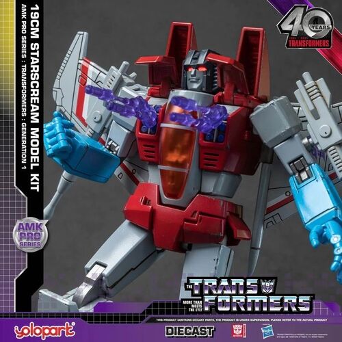 TRANSFORMERS GENERATION ONE AMK PRO SERIES 19cm STARSCREAM MODEL KIT