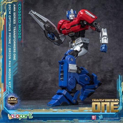 TRANSFORMERS ONE AMK SERIES (COGGED BOT MODE ) OPTIMUS PRIME / ORION PAX MODEL KIT