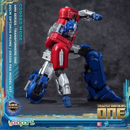 TRANSFORMERS ONE AMK SERIES (COGGED BOT MODE ) OPTIMUS PRIME / ORION PAX MODEL KIT