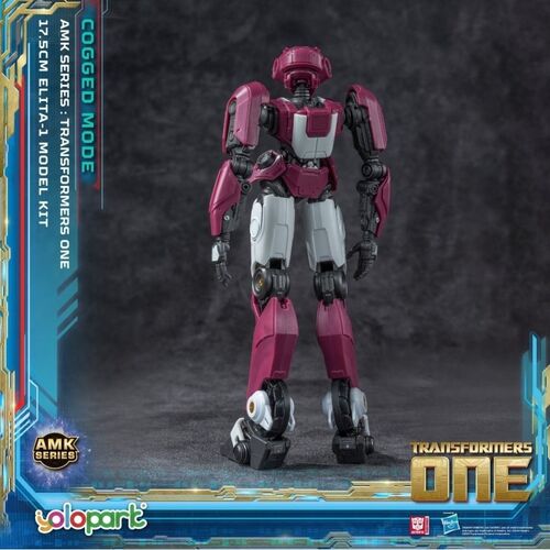 TRANSFORMERS ONE AMK SERIES (COGGED BOT MODE ) ELITA - 1  PAX MODEL KIT
