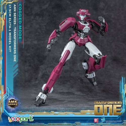 TRANSFORMERS ONE AMK SERIES (COGGED BOT MODE ) ELITA - 1  PAX MODEL KIT