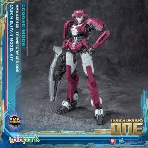 TRANSFORMERS ONE AMK SERIES (COGGED BOT MODE ) ELITA - 1  PAX MODEL KIT