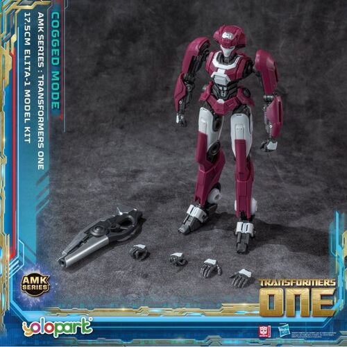 TRANSFORMERS ONE AMK SERIES (COGGED BOT MODE ) ELITA - 1  PAX MODEL KIT