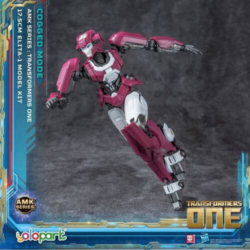 TRANSFORMERS ONE AMK SERIES (COGGED BOT MODE ) ELITA - 1  PAX MODEL KIT