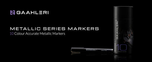 GAALHERI - METALLIC SERIES MARKER SET