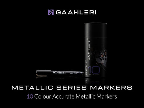 GAALHERI - METALLIC SERIES MARKER SET