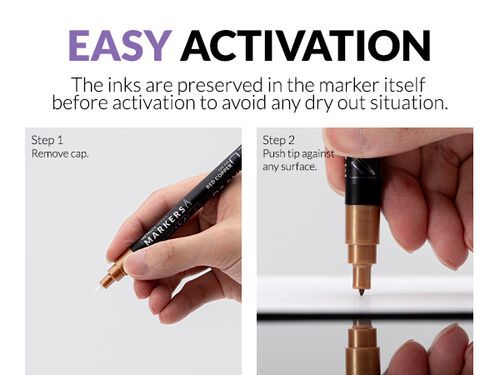 GAALHERI - METALLIC SERIES MARKER SET