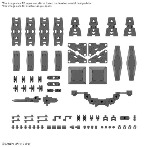 GUNDAM W-33 OPTION PARTS SET 19  MULTI SHIELD 1/144