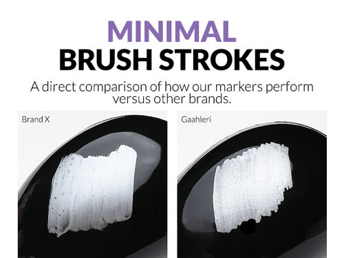 GAALHERI - METALLIC SERIES MARKER 01 - ALUMININUM - 1 UNIT