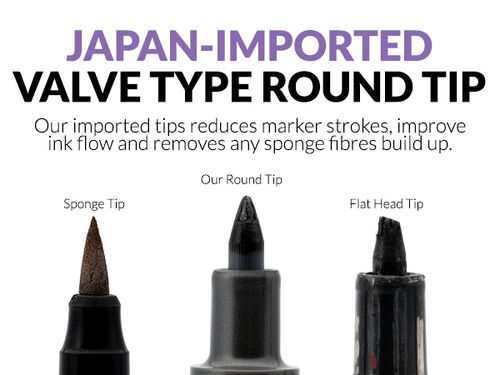 GAALHERI - METALLIC SERIES MARKER 02 - STAINLESS STEEL - 1 UNIT