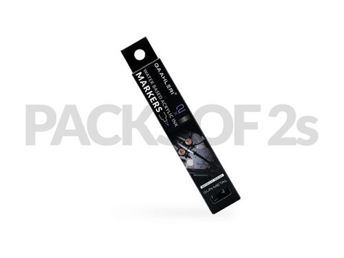 GAALHERI - METALLIC SERIES MARKER 05 - GUN METAL - 1 UNIT