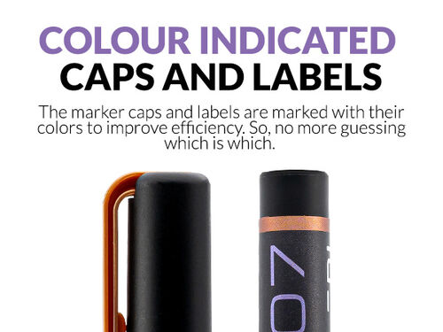 GAALHERI - METALLIC SERIES MARKER 07 - RED COPPER - 1 UNIT