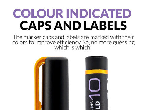 GAALHERI - METALLIC SERIES MARKER 10 - FLASHY GOLD - 1 UNIT