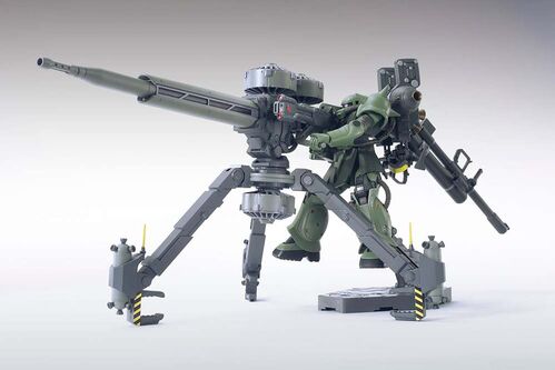 GUNDAM HG THUNDERBOLT MS-06 ZAKU II + BIG GUN SET 1/144