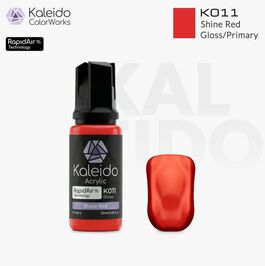 GAAHLERI  KALEIDO COLOR WORKS K011 SHINE RED GLOSS / PRIMARY 20ml