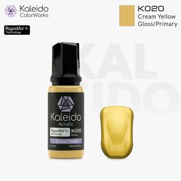 GAAHLERI KALEIDO COLOR WORKS K020 CREAM YELLOW  GLOSS / PRIMARY 20ml