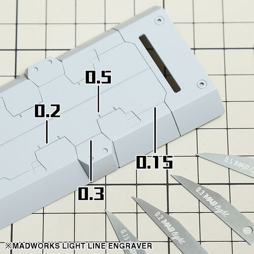 MADWORKS Scribing Chisel LIGHT - 0,15mm