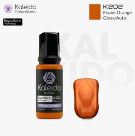 GAAHLERI  KALEIDO COLOR WORKS K202 FLAME ORANGE GLOSS / AUTO COLORS 20ml