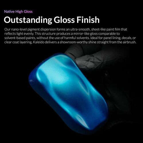 GAAHLERI  KALEIDO COLOR WORKS K302 COSMIC BLACK GLOSS / AUTO COLORS 20ml