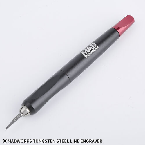 MADWORKS Scribing Chisel Tungsten Round Type Holder - 0,15mm