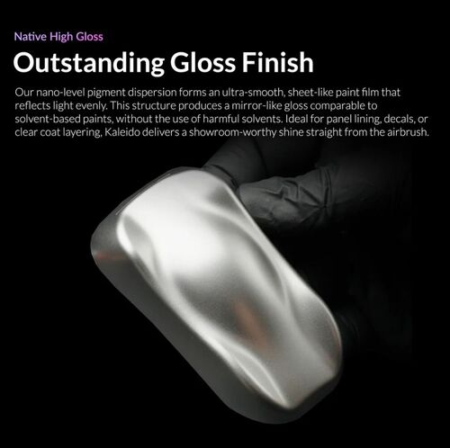 GAAHLERI KALEIDO COLOR WORKS KM005 STAINLESS STEEL GLOSS / METAL COLORS 20ml