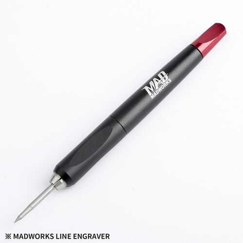 MADWORKS Scribing Chisel Tungsten Round Type Holder - 0,4mm