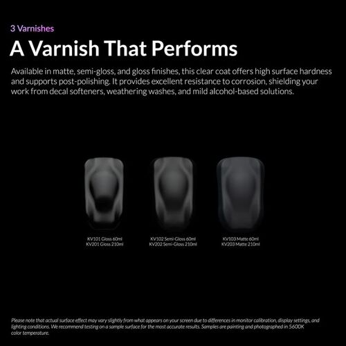 GAAHLERI KALEIDO COLOR WORKS - KV103 VARNISH MATT 60ml