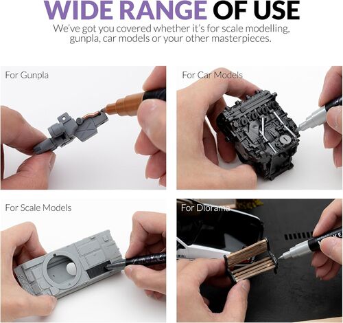 GAAHLERI - METALLIC SERIES MARKER 08 - DARK GOLD - 2 UNIT